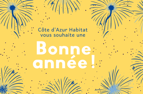 Antony Borré, Président de Côte d'Azur Habitat, vous souhaite une bonne année 2022 !