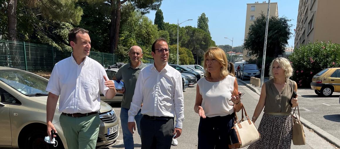 Le Président en visite aux Sagnes