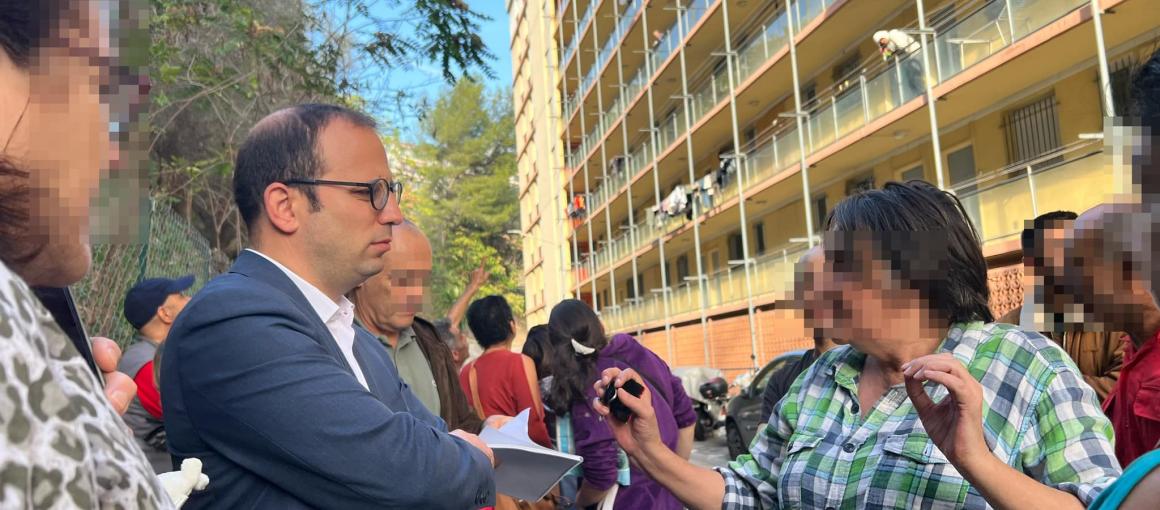 Rencontre avec les locataires de la résidence du « Vallon des Fleurs »