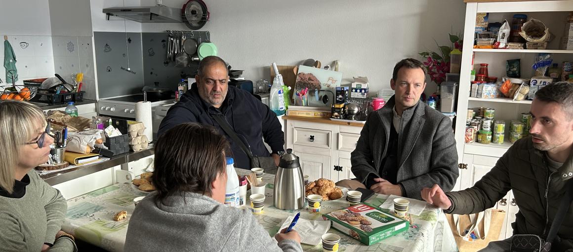 Rencontre avec les locataires du Forum