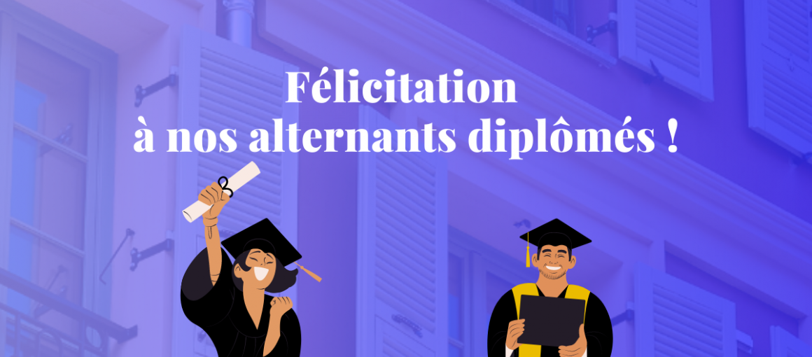 Côte d'Azur Habitat adresse ses félicitations à ses alternant(e)s diplômés !